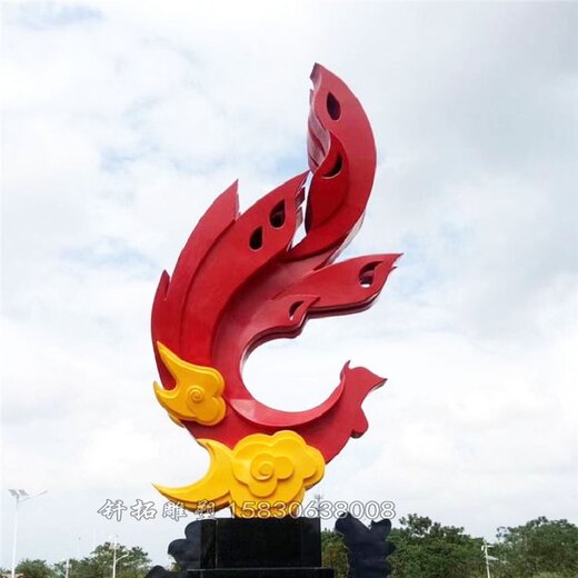 釬拓雕塑不銹鋼飛鳥,北京精巧不銹鋼鳳凰雕塑